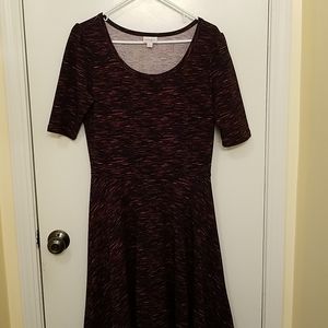 LuLaRoe Nicole Dress L